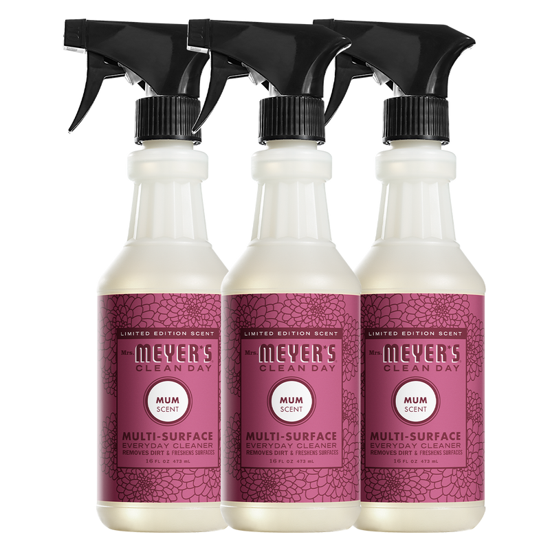 Mrs. Meyer's Mum Multi-Surface Everyday Cleaner 3-count Bundle
