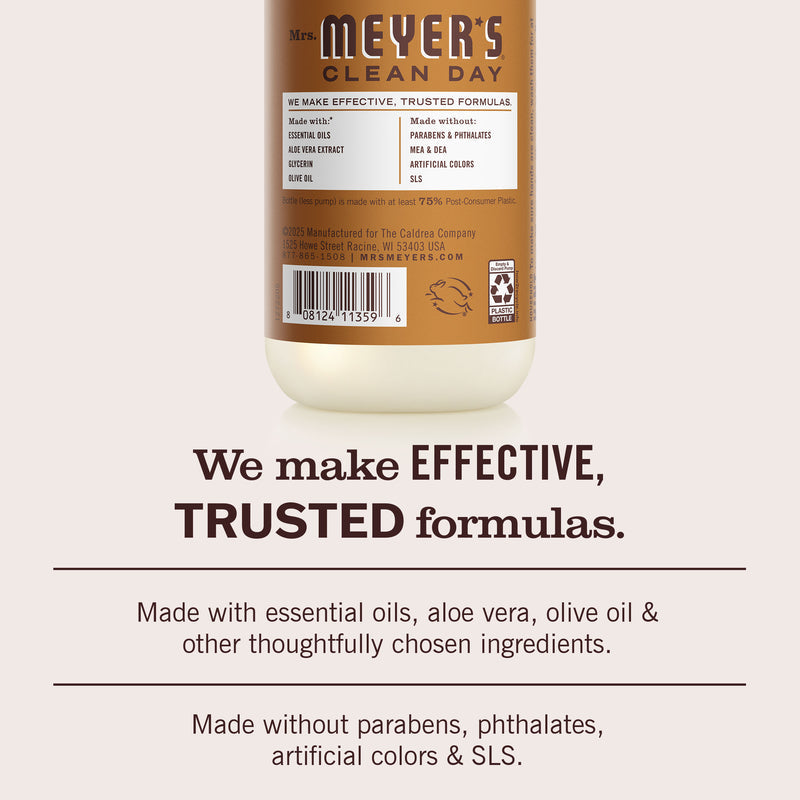 Mrs. Meyer's Acorn Spice Liquid Hand Soap 3-count Bundle 