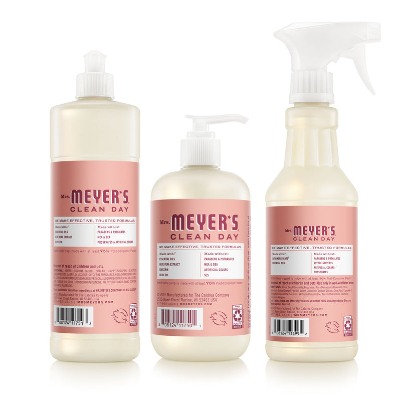 Mrs. Meyer's Rose Kitchen Basics Set