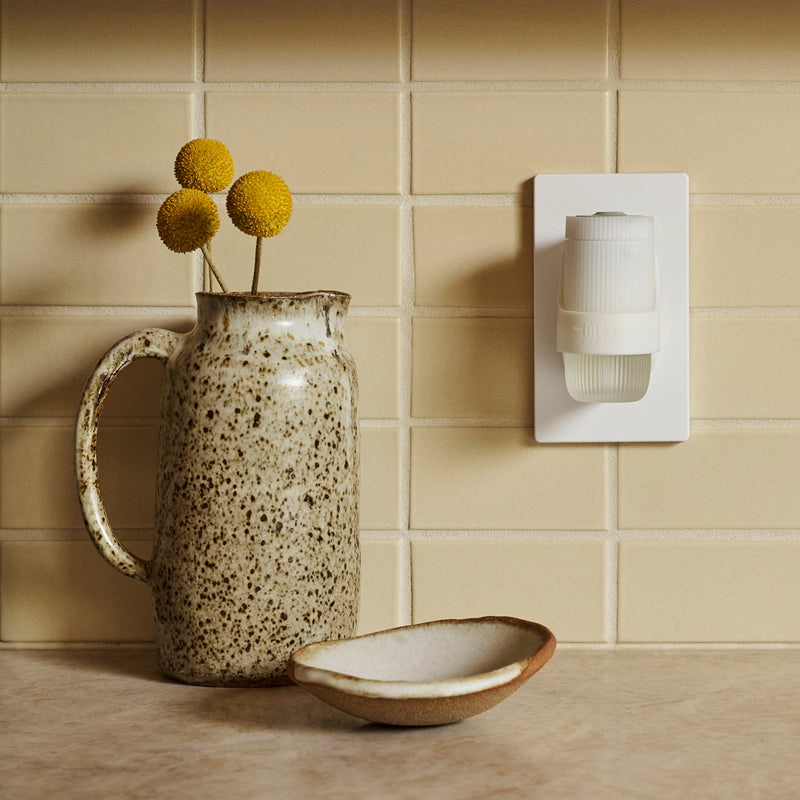 Fresh Cut Grass Plug in Scented Oil Warmer With Refill
